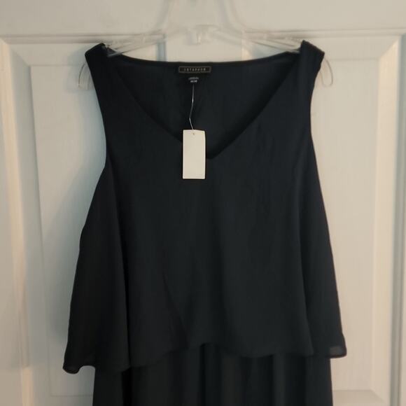 Metaphor Black Flowy Dress, New with tags - Picture 2 of 11